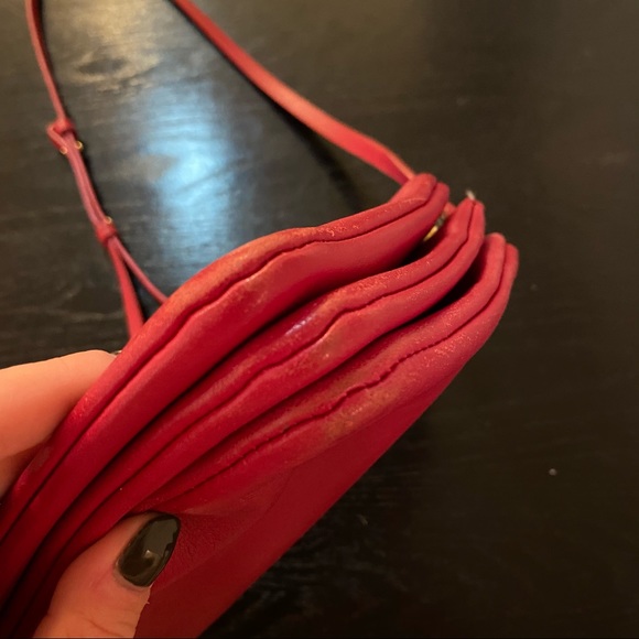 CELINE Trio Crossbody Bag Red (smaller size) - Picture 4 of 6